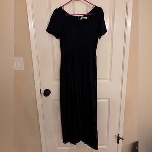 Christy Dawn Small Scarlett Dress in Navy Gauze